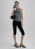 Tuin Slit Shirring Skirt Capri Pants