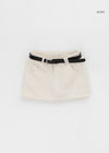 Modot Mini Skirt Pants Belt Set