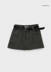 Modot Mini Skirt Pants Belt Set