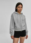 [B-BASIC] Heavy Cotton Hooded Zip-up