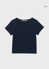 [B-BASIC] Standard U-Neck Short Sleeve T-Shirt (2SIZE)