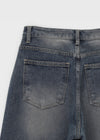 [MADE] Blank Washing Wide Denim Pants