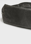 Tummel washed leather buckle two-way bag