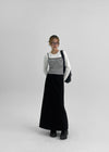 [MADE] KINNY SET - Layered Crop Long Sleeve T-shirt