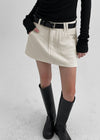 Modot Mini Skirt Pants Belt Set