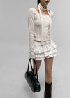 [MADE] Moana SET - Square Cardigan Muffler S/S ver.