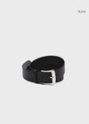 Low Hem Basic Leather Belt