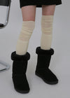 Basic Cotton Blend Over-the-Knee Socks