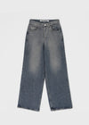 [MADE] Blank Washing Wide Denim Pants