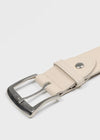 Low Hem Basic Leather Belt