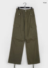 pantalons cargo avec sangle pelcons