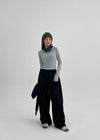 [MADE] KINNY SET - Layered Crop Long Sleeve T-shirt