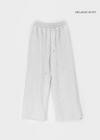 (UNISEX) DeKang incision wide string pants