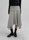 Lop Ten Unsealed Flare Midi Skirt