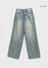 Kamik cut wide denim pants