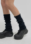 Wonku Ribbed Knit Leg Warmers (35% Wool)