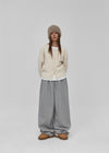 (UNISEX) ute brushed string pants