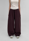 (UNISEX) ute brushed string pants