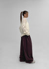 (UNISEX) ute brushed string pants