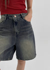 Aika Half Denim Pants