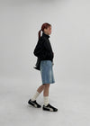[MADE] Blesson Nylon Crop Jumper