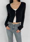 Cardigan en tricot Daynut Crop