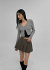 Cardigan en tricot Daynut Crop