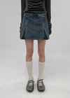 [MADE] Kissy Denim Skirt Pants