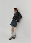 [MADE] Kissy Denim Skirt Pants