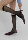 Below-the-Knee Sheer Tights