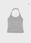 [B-BASIC] Standard Strap Halter Tank Top