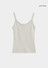 [B-BASIC] Standard Wide Unneck Sleeveless Shirt