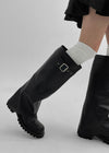 Botas largas plegables con hebilla Zmov