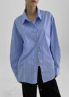 [MADE] Pickman Striped Loose Fit Shirt