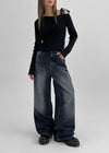 Sukatz Waschbreite Denim-Hose