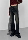 E.T. Waschung Span Bootcut Denim-Hose