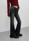 E.T. Waschung Span Bootcut Denim-Hose