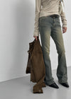 E.T. Waschung Span Bootcut Denim-Hose