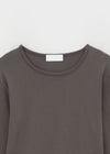 I-line layered flare long sleeve tee