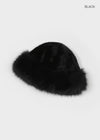 Duriki Fur Bucket Hat