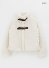 Kimelly Nubeam Buckle Fur Jacket 2 oz