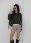 Robyneng Banding Knit Shorts