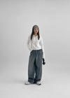 Pantalons en denim larges Litthea