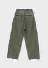 Pannen Pintuck Washing Balloon Wide Cargo Pants