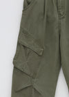 Pantalones cargo anchos Pannen Pintuck Washing Balloon