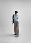 Cohi Stripe Wide Banding Pants