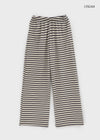 Cohi Stripe Wide Banding Pants