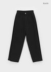 Pantalons en coton pliables larges Wenzling