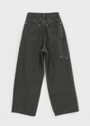 Pantalons larges en coton Kentec Rivet Carpenter