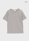 Poston Basic Loose Fit Short Sleeve T-shirt